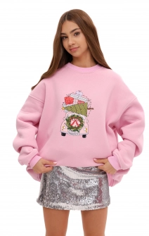 Міні-спідниця з лелітками срібна