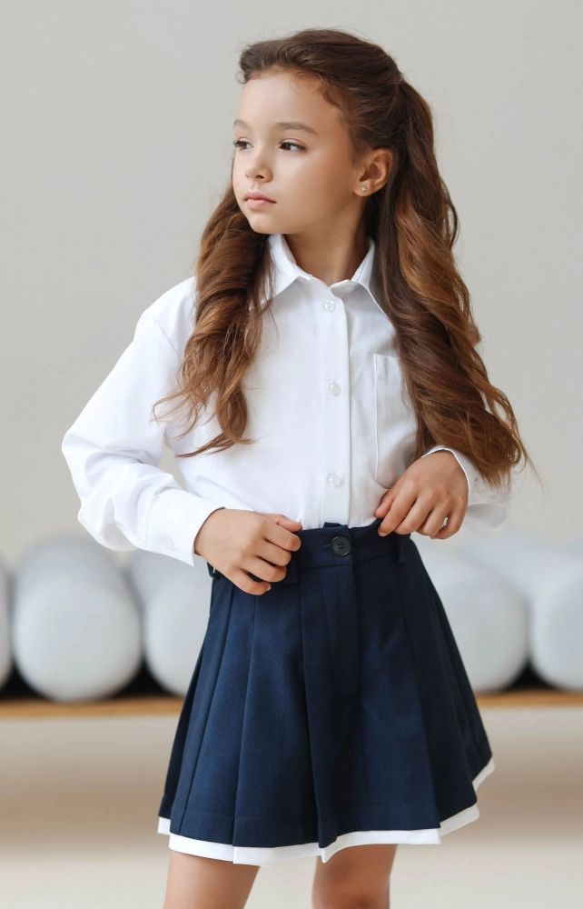 Сорочка класична шкільна біла