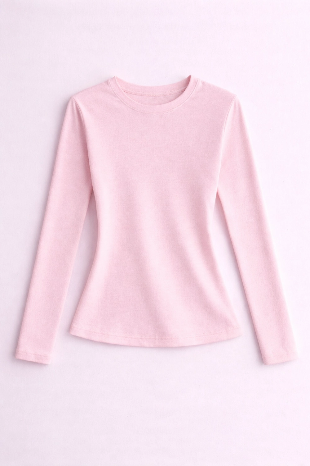 Базовий лонгслів рожевий