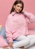 Світшот рожевий з написом LOVE