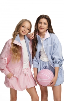 Спідниця-балон жата блакитна