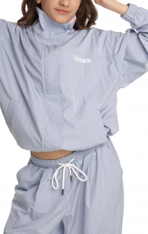 Бомбер тонкий жатий блакитний