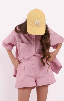 Шорти короткі котонові рожеві