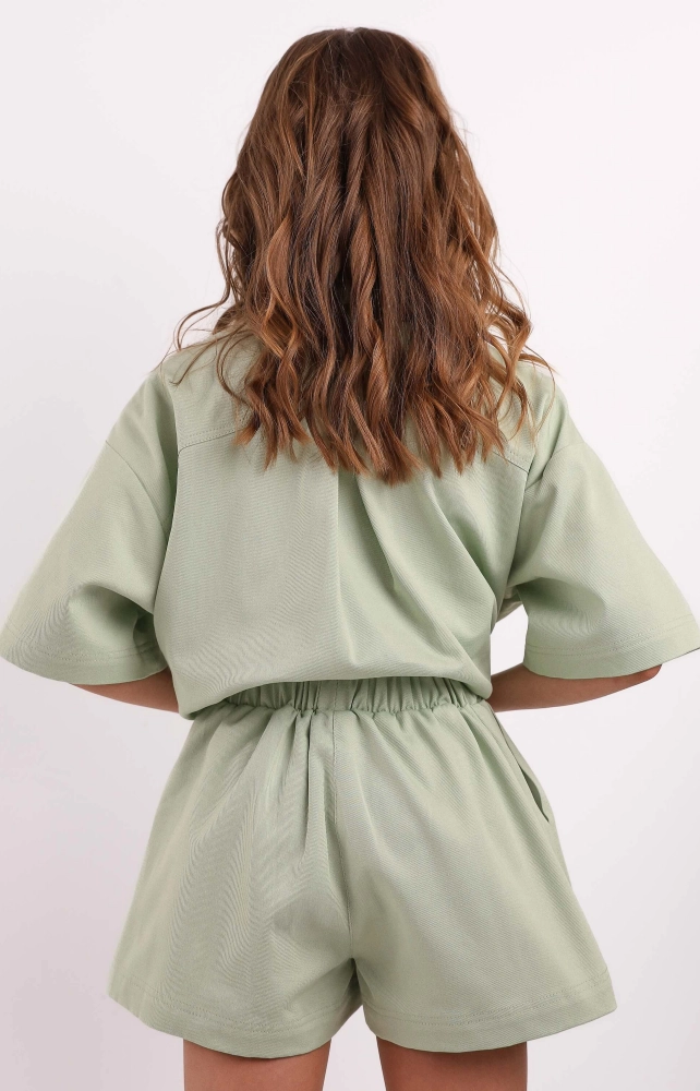 Шорти короткі котонові ментолові